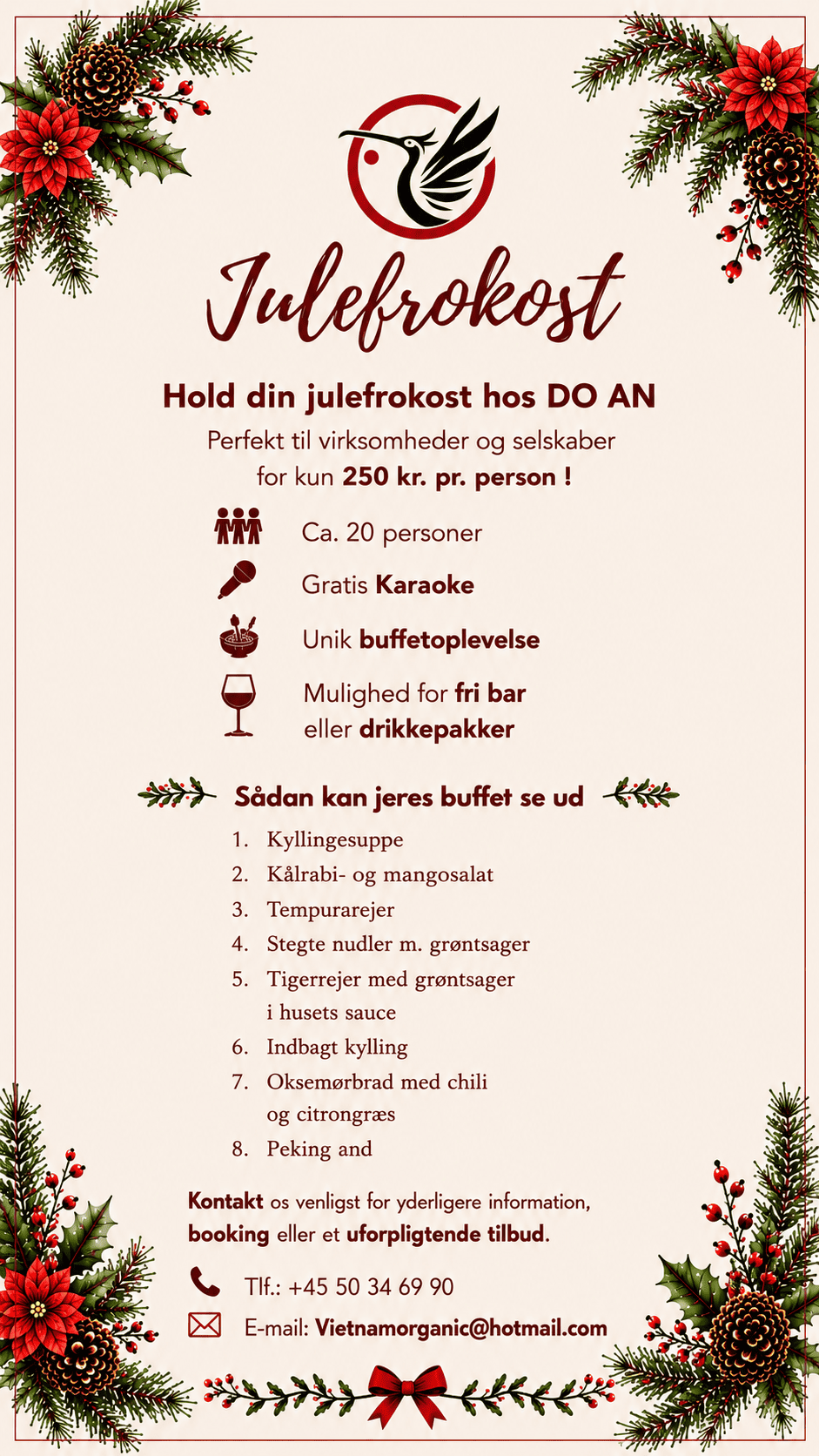 Julefrokost mobil